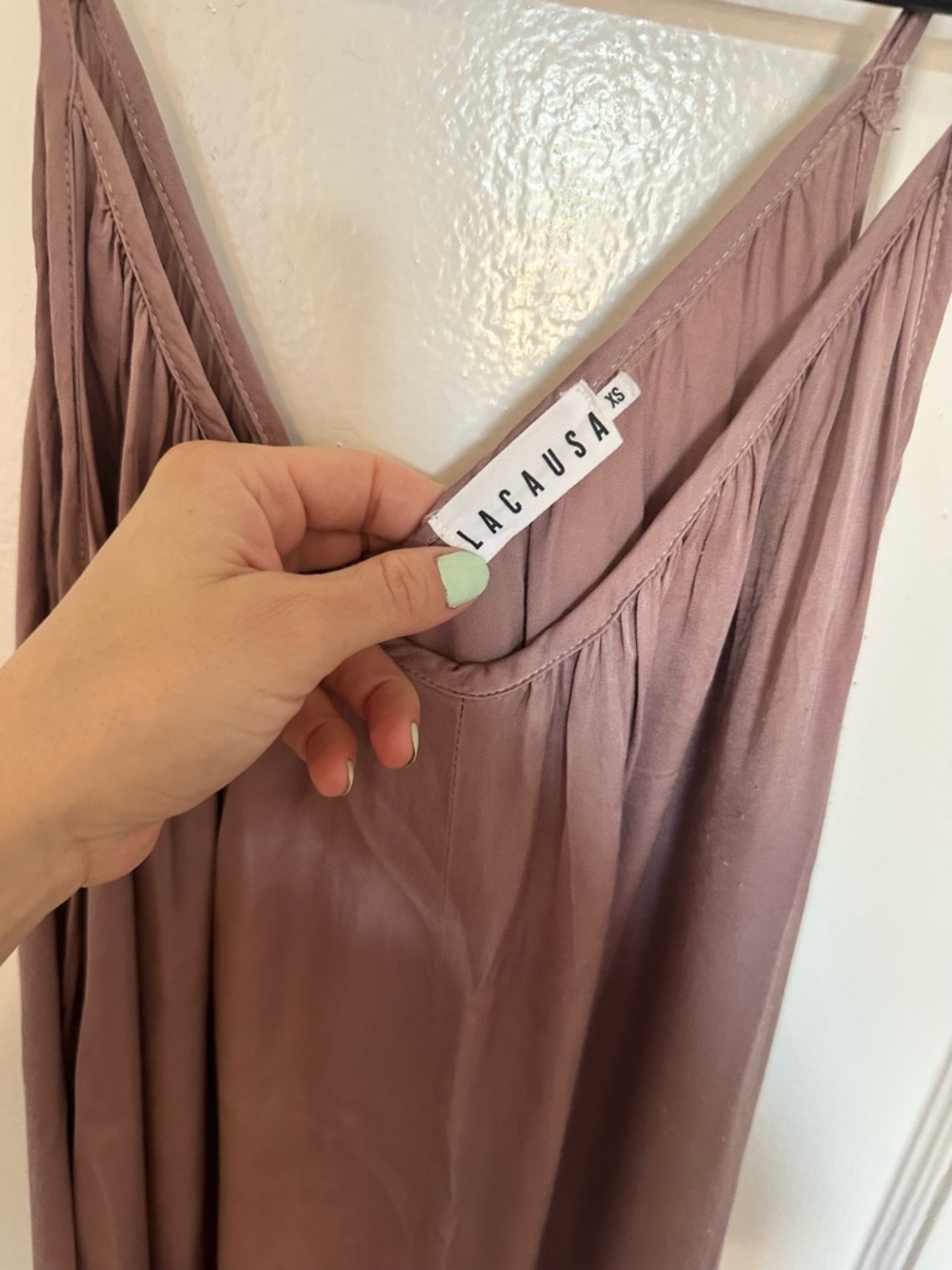 LACAUSA Mauve Jumpsuit - Picture 3 of 3